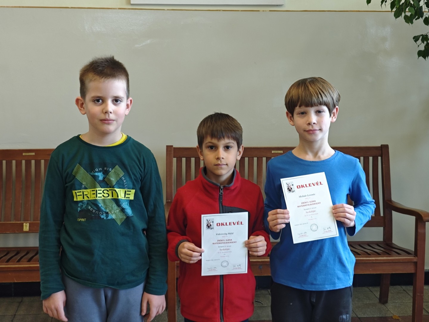 Alsós matematikai sikerek